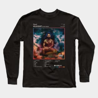 Miguel - Wildheart Tracklist Album Long Sleeve T-Shirt